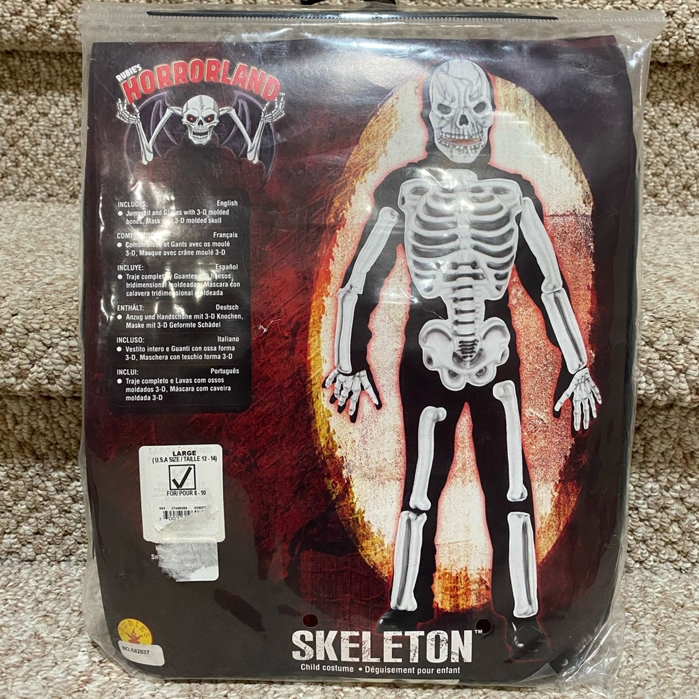 Child Skeleton Costume